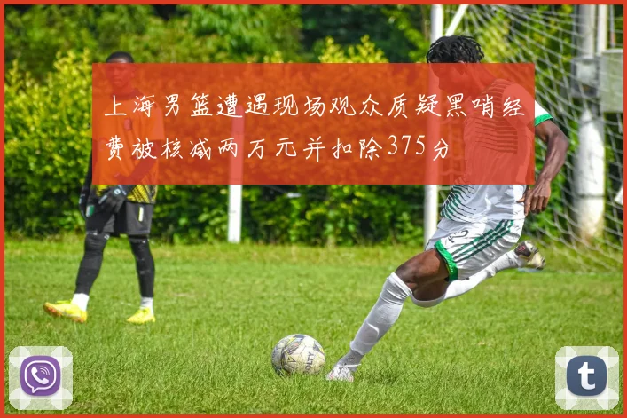 上海男篮遭遇现场观众质疑黑哨经费被核减两万元并扣除375分