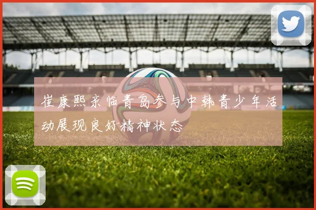 崔康熙亲临青岛参与中韩青少年活动展现良好精神状态